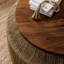 Table basse en noyer naturel Maris