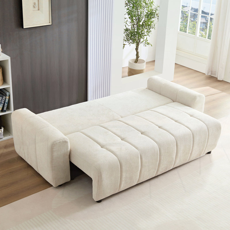 Canapé-lit 94,49 po, Beige
