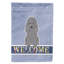 Polyester 2 côtés 40 x 28 po welcome drapeau maison-73943163