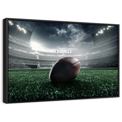 «Football on Field», reproduction sur toile