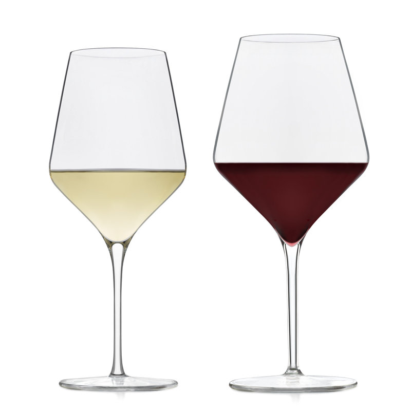 Signature-Greenwich Libbey 12-Piece Wine Glass Party Set for Red and White Wines