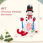 Décoration de fête gonflable bonhomme de neige de Noël 6 pi avec lumières DEL gonflables