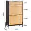 Armoire à chaussures en rotin