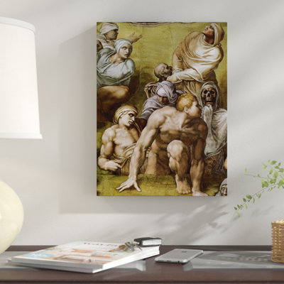 " Detail From The Last Judgement 8 " by Michelangelo
