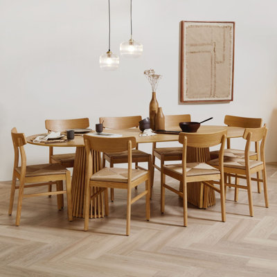 Landgrove Solid Wood Low Back Dining Chair