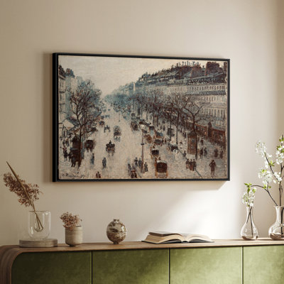 Paysage rétro - galerie encadrée IDI