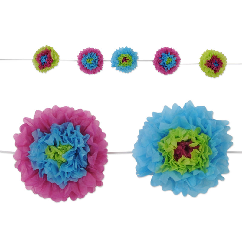 Guirlandee fantaisie multicolore 8 pi