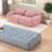 Space-saving Pink Plush Sectionals, Ergonomic Modular Design, Fits Any Room