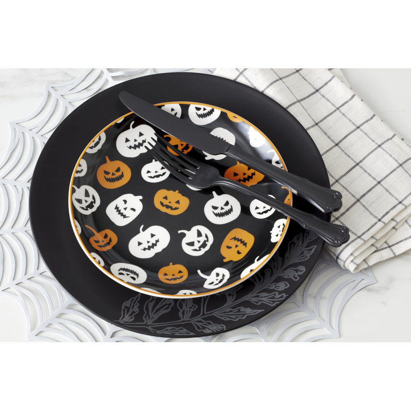 Vintro Halloween Accent Plates, Set of 4