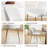 Modern Upholstered Dining Chair with Metal Legs Side Chair with Solid Back for Kitchen Dining Room Living Room-1685445532-1685445531