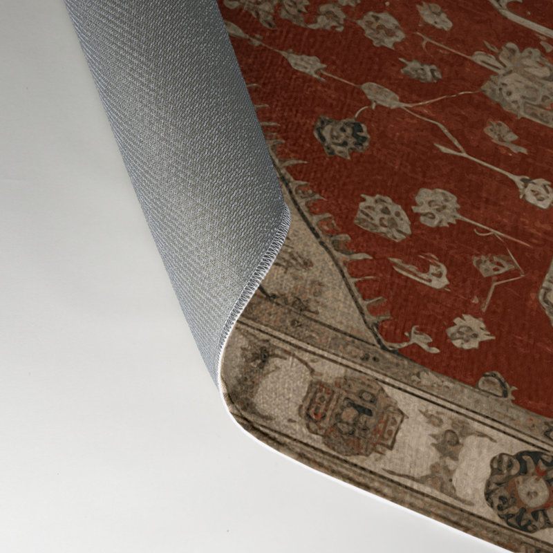Tapis d'intérieur et d'extérieur surteint beige, Rectangulaire 3 pi x 5 pi