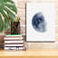«Blue Moon Waning No. 1» par Brandon Wong, art mural sur toile-999898001