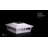 Oxford Solar Powered Integrated LED Aluminium Fence Post Cap Light 6 in. x 6 in. with Base Adapter Included-38507799