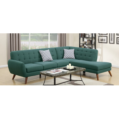Millette Upholstered Sectional Right Hand Facing
