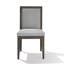Chaise d'appoint rembourrée Meria-1735920286