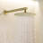 Circular Shower Faucet with Rough-in Valve-74557746