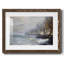 L'effet du brouillard près de Dieppe, 1882 - Reproduction encadrée rustique avec tableau mat-922980570-922980573