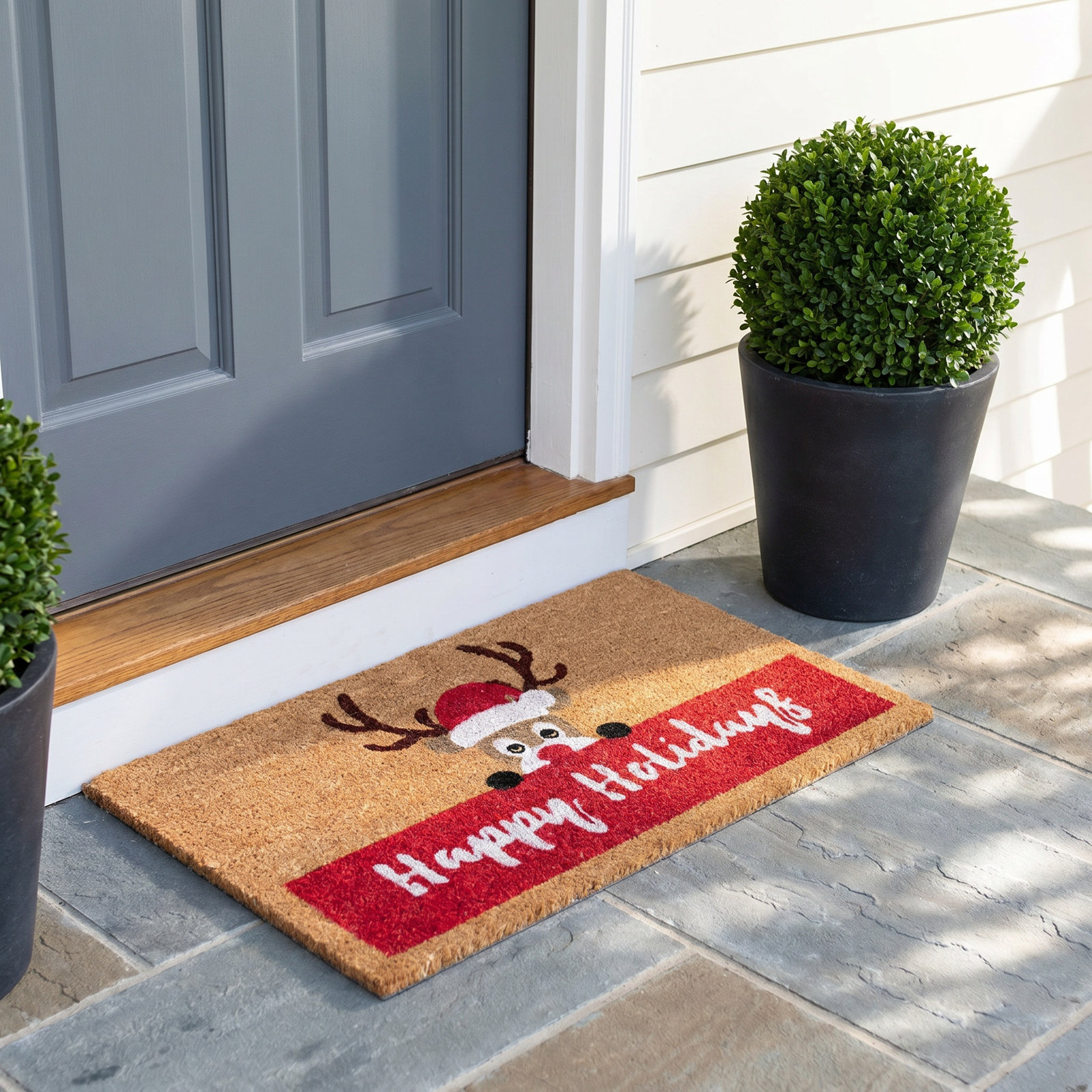 Vervino Non-Slip Christmas Doormat