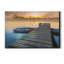 Weathered Pier - reproduction de photo sur toile tendue-874385403
