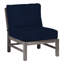 Club Teak Sectional Slipper Chair-83260246-83260249-83260266