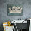  «Cowches 1» par Cindy Jacobs, art mural sur toile, 26 po x 18 po