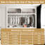 Black Wrought Iron 110cm to 300cm Curtain Track/Rail