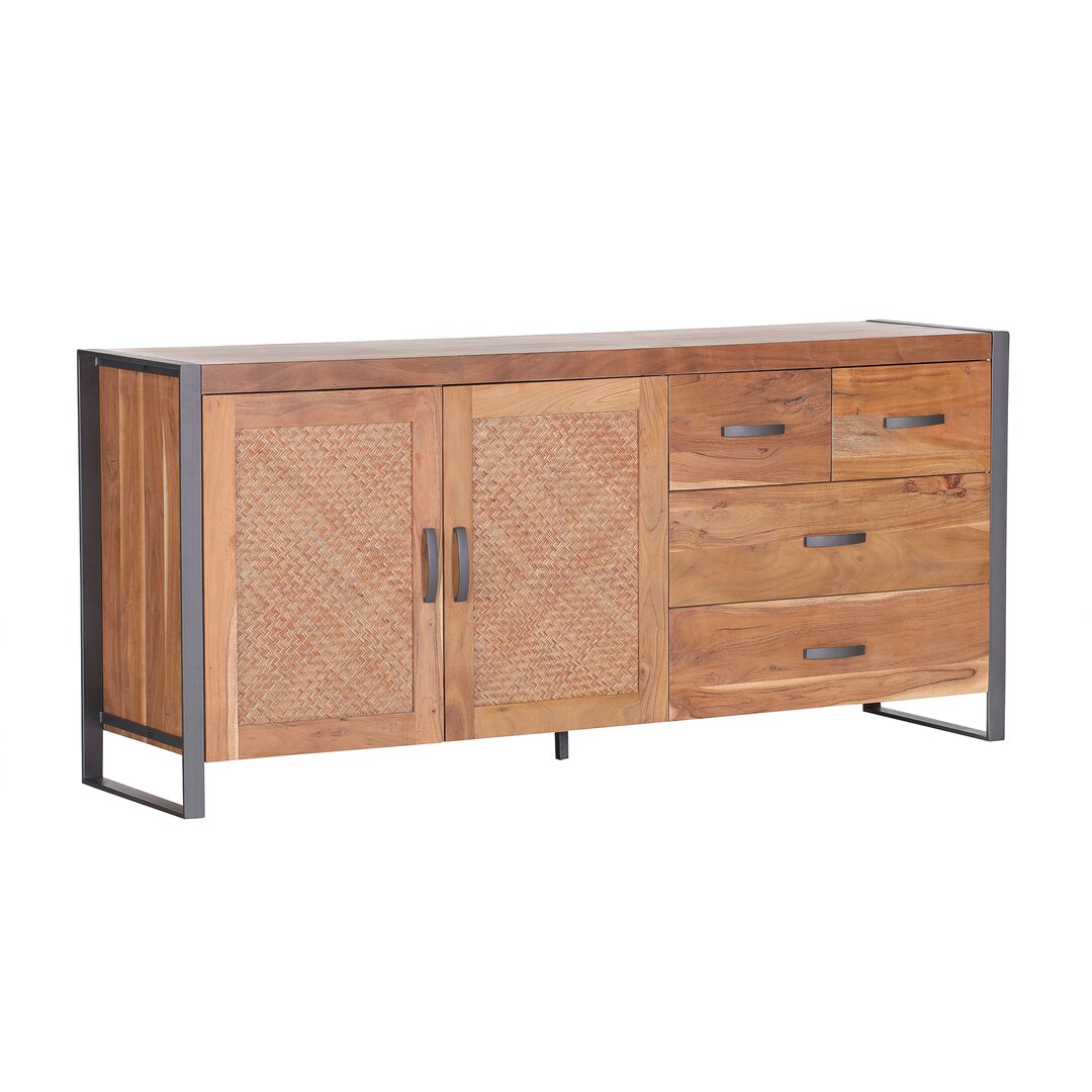 Sideboard Scruggs aus Massivholz 175 cm