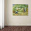 « first steps » par vincent van gogh, reproduction sur toile tendue-98116544