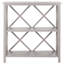 Bibliothèque en bois massif H 35,6 "x l 33,5" Paignt-1727099189