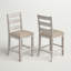 Somerville Upholstered Counter Stool with Solid Wood Frame