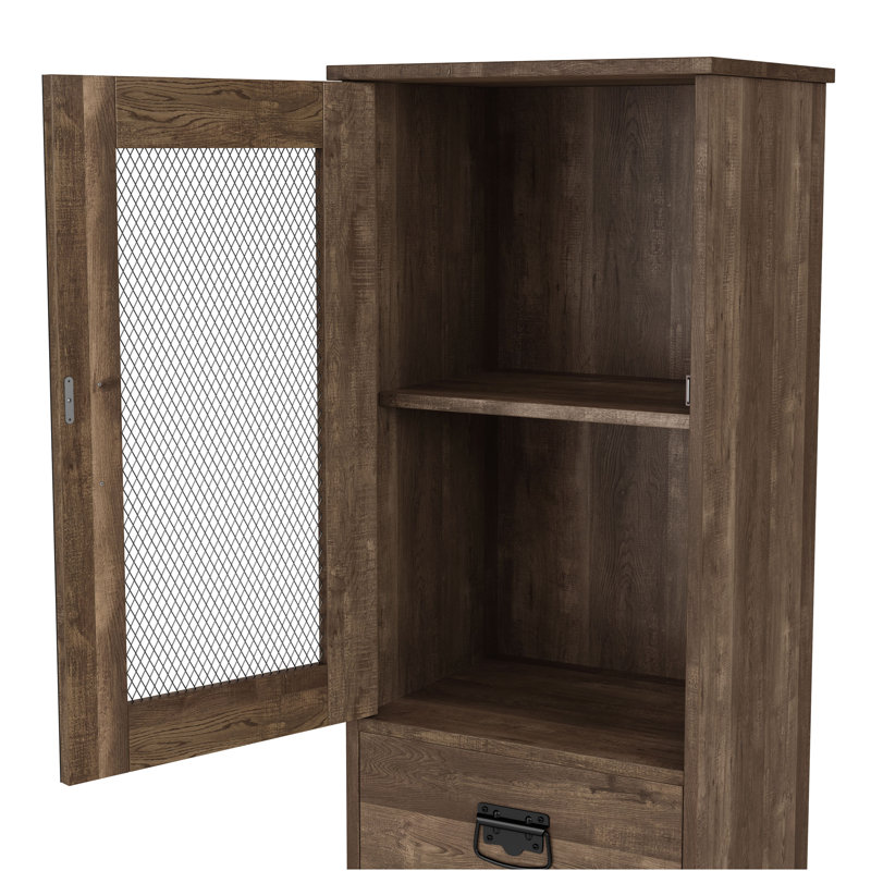 Vitrine Glynis, Brun
