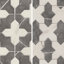 Istanbul Templar Shield With Cross 8-3/8 In. X 8-3/8 In. Porcelain Floor And Wall Tile Kit-1338727592