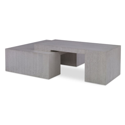 Table basse à blocs de construction