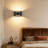Rechargeable Battery Operated Wall Sconces, Set Of 4 With Remote & Touch Control, 3 Color Temperatures, Dimmable LED, Timer Function For Bedroom Living Room Hallway Cordless Lighting