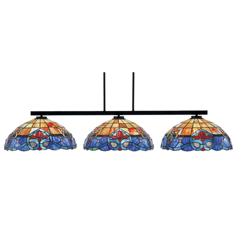 Luminaire suspendu pour îlot de cuisine 3 lumières Annagrace