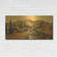 «Tuscan Landscape» par Dan Craig, art mural en métal, 24 po x 12 po-959108560