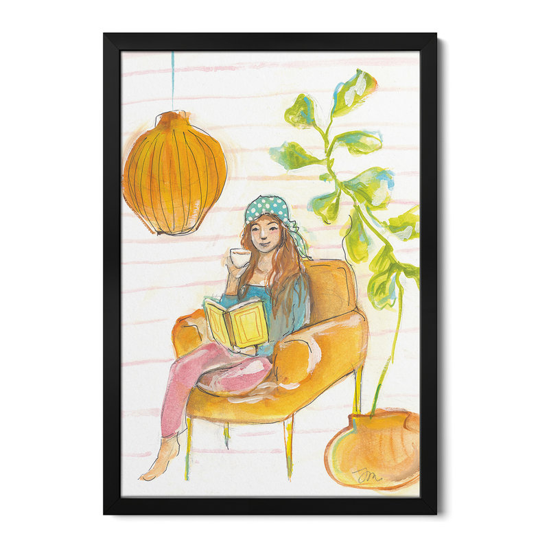 Me Time - reproduction d'art murale - affiche de galerie, H 32 po x l 24 po