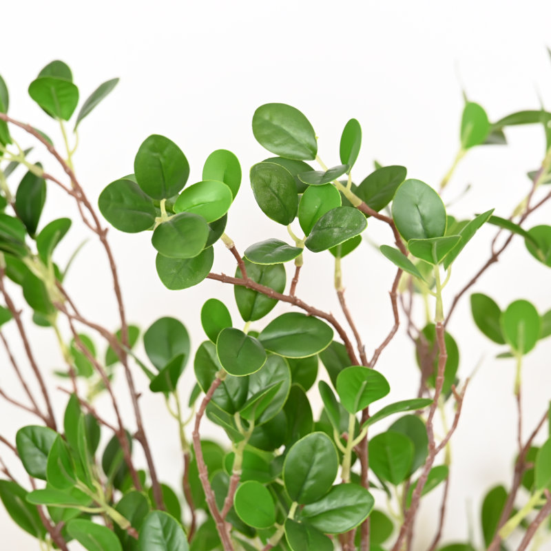 30" Artificial Leaves Branch For Vase Filler, Farmhouse Long Stem Greenery Foliage For Wedding Party Home Office Table Centerpiece Shelf Decorations