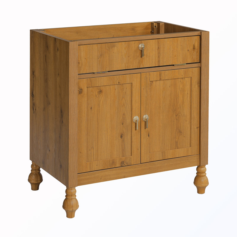 Meuble-lavabo de salle de bain avec lavabo en résine
