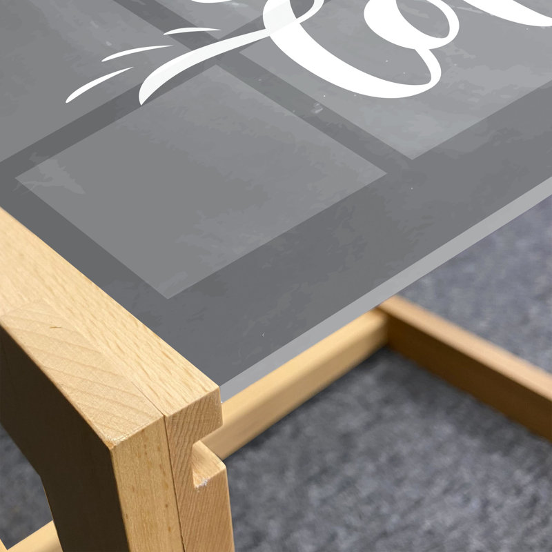 Jamonte Sled Coffee Table, 90cm H x 62cm W x 40cm D