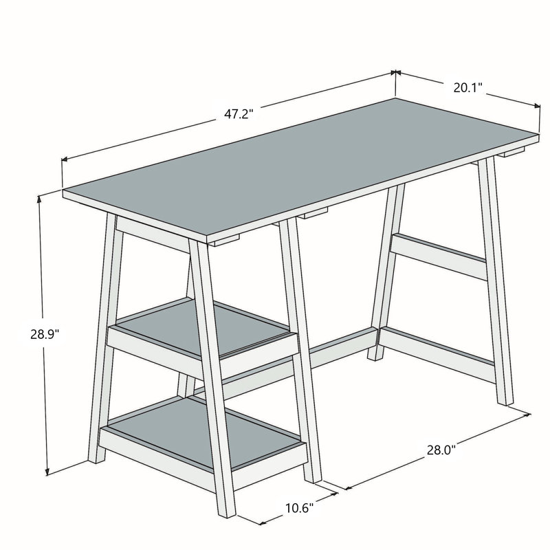 Rudra Desk, Walnut