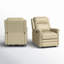 Fauteuil inclinable électrique en cuir véritable Rueda avec port USB intégré-86686364