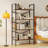 4-shelf small bookcase with open shelves-105534362