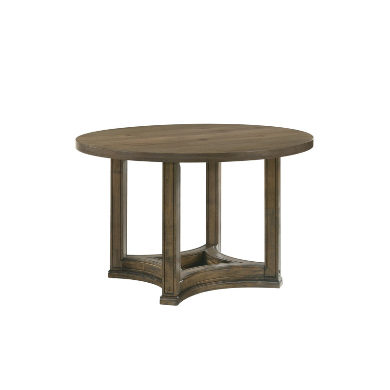 Parfield Weathered Oak Finish Round Dining Table
