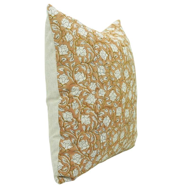 Housse de coussin en lin Hand Fabred, H 20 po x l 14 po