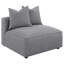 Canapé modulaire polyvalent avec plusieurs sièges, parfait pour créer des espaces de divertissement personnalisables et confortables.