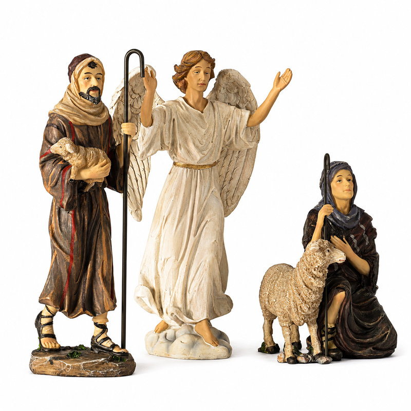 Shepherds and Angel 14H Set