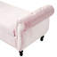 Banc de rangement en velours Bentlee -1426411804