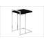 C-Shaped Accent Table With Metal Base-1916237939-1916237940