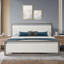 Lit plateforme tapissier Felicio-551224447